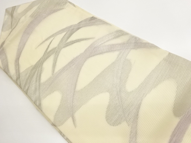 JAPANESE NAGOYA OBI FOR SUMMER / WOVEN GRASS